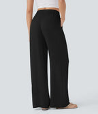 Pantalon En Lin Décontracté & Aéré