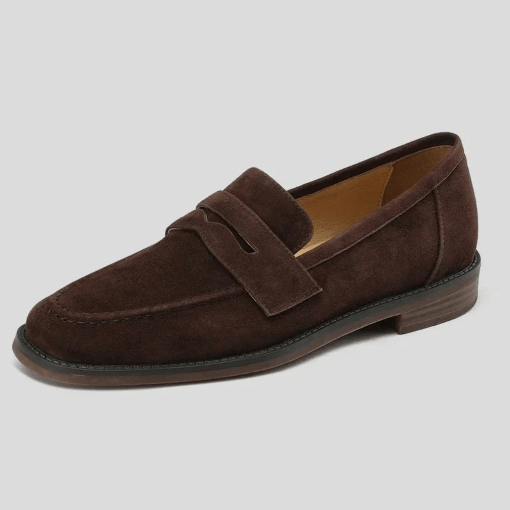 Lina™ – Mocassini Classici in Suede