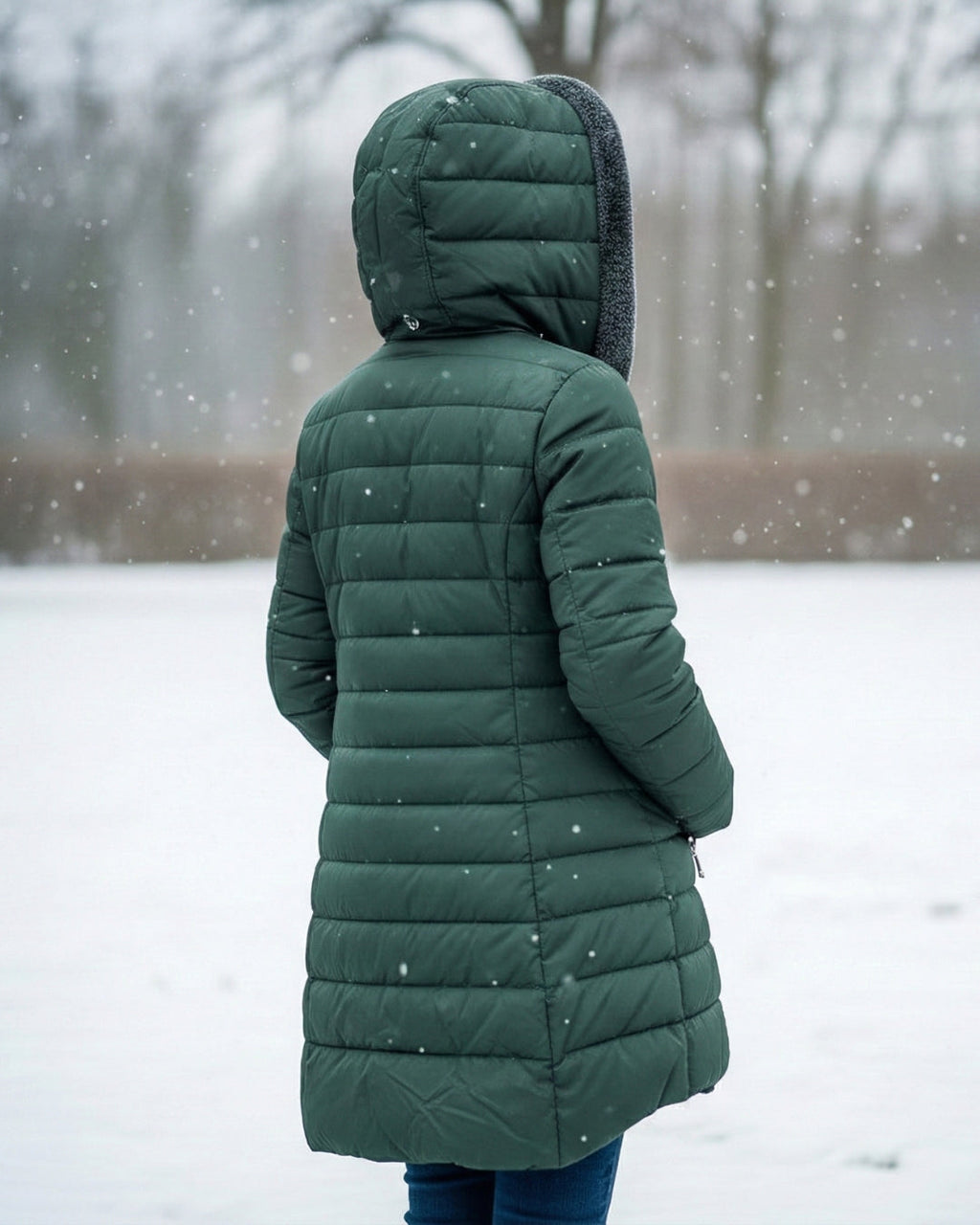 Manteau Maddy Matelassé Doublée En Polaire