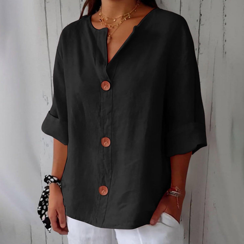 Chemise Maryline Décontractée En Lin