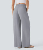Pantalon En Lin Décontracté & Aéré