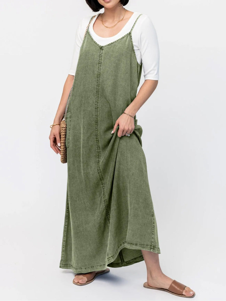 Robe Légère & Longue En Jean