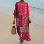Robe Aloha À La Coupe Décontractée