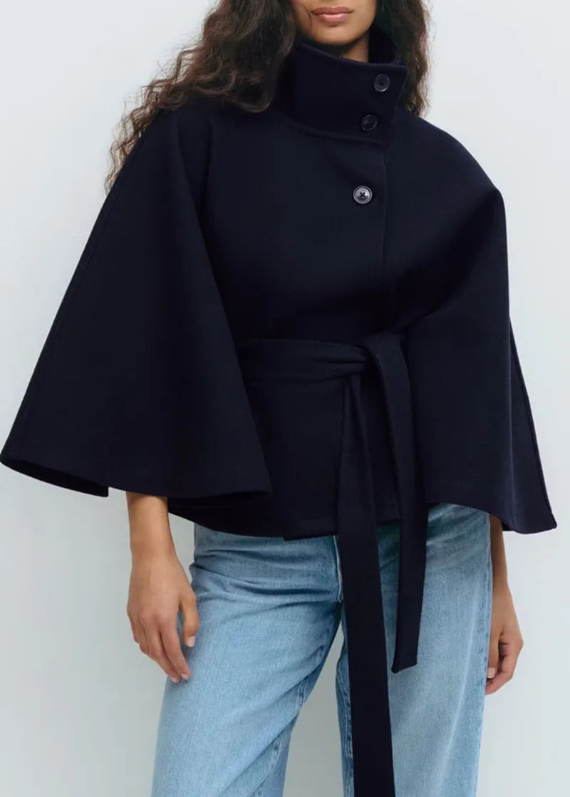 Manteau Amirah À Col Montant