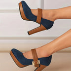 Talons Juli Belle En Daim