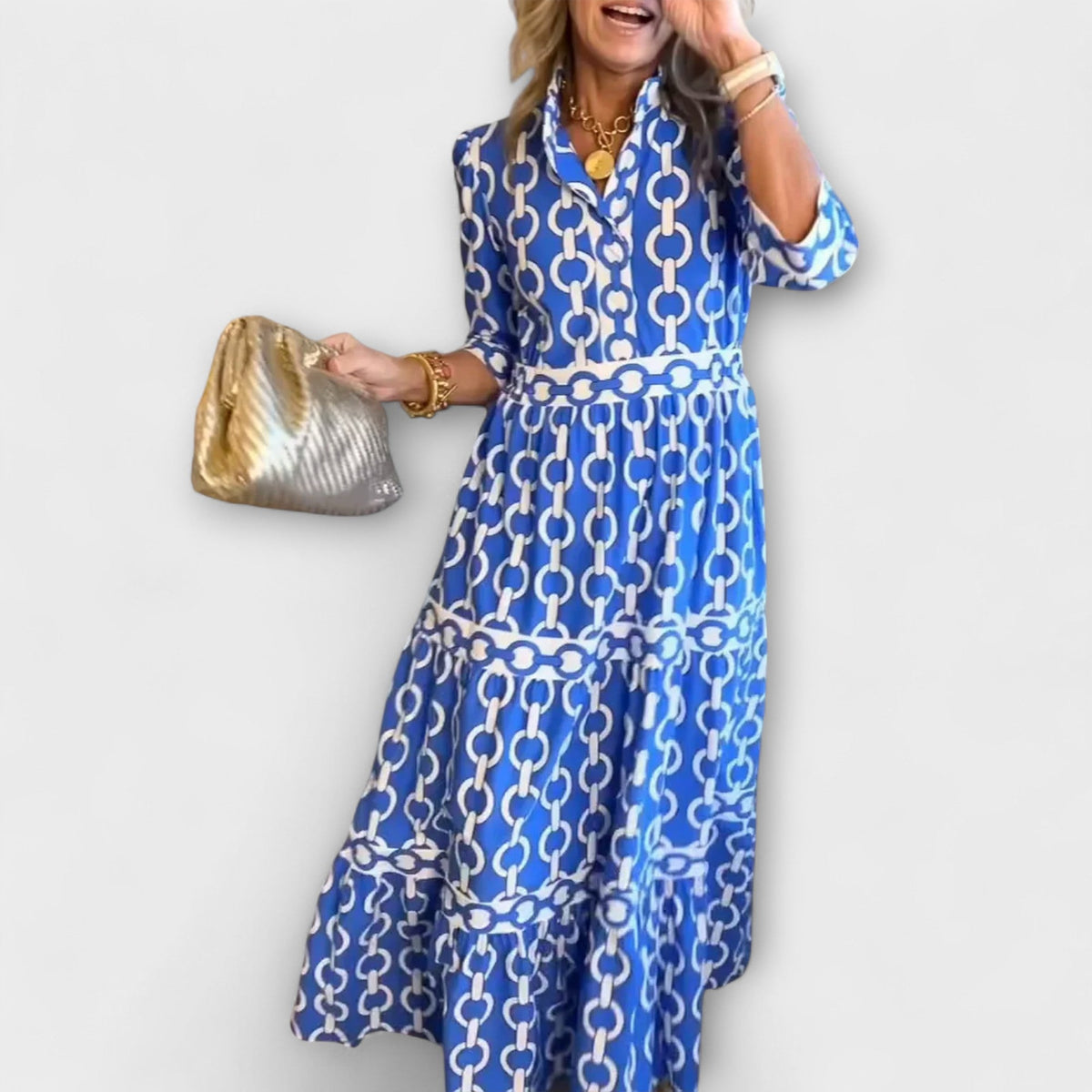Robe Samya À Motifs De Chaînes