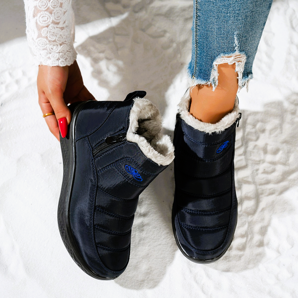 Bottines Everest Zippée En Polaire