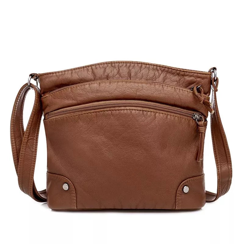 Sac à Bandoulière En Cuir Végétal