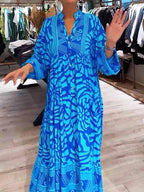Robe Solea Imprimée À Col En V