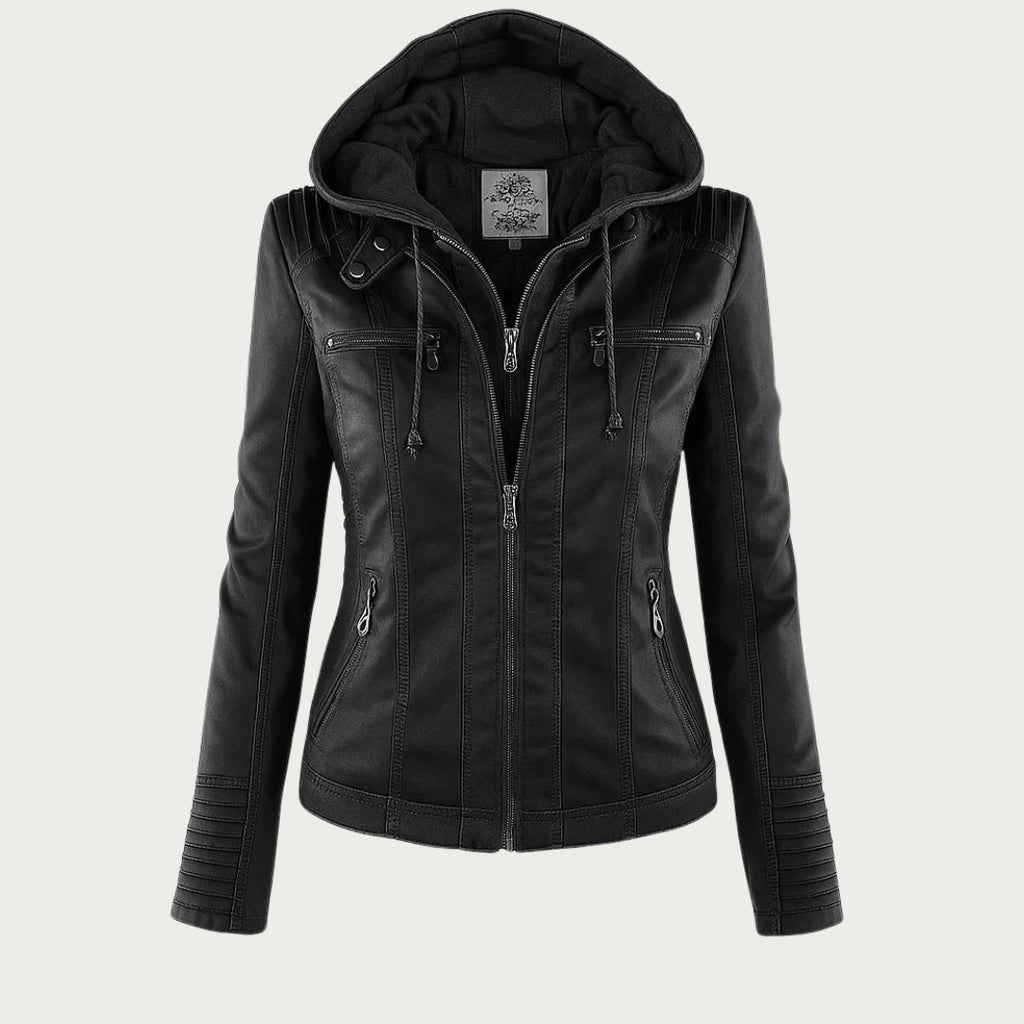 Gisèle – Veste en cuir élégante et robuste