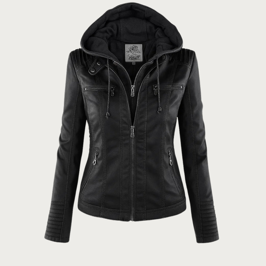 Gisèle – Veste en cuir élégante et robuste