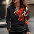 Pull En Satin Avec Encolure Drapée