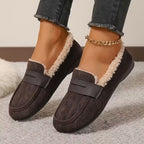 Mocassins d'hiver doublées de polaire