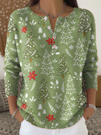 Pull De Noël Chaud Avec Boutons