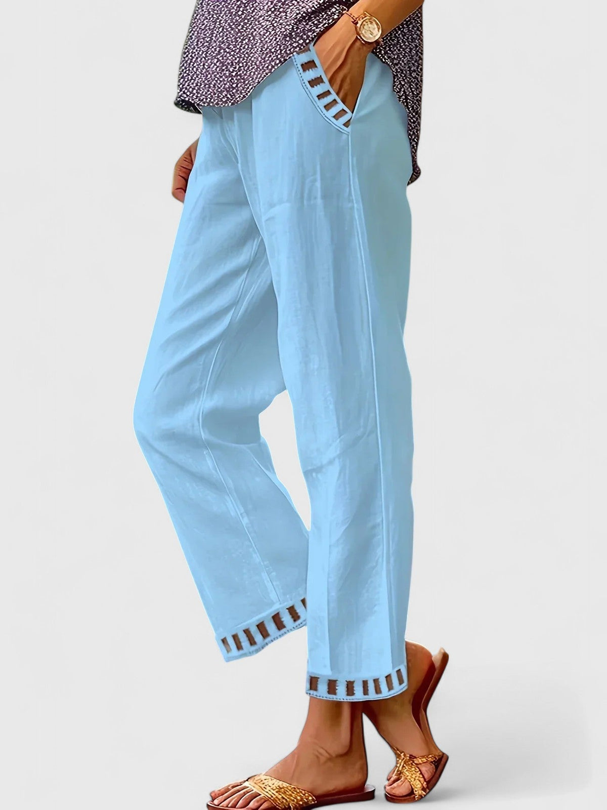 Pantalon Raffiné & Léger En Lin