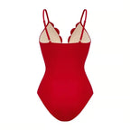 Ensemble Robe-Maillot Alice 2 Pièces (Rouge)