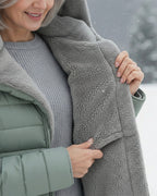 Manteau Maddy Matelassé Doublée En Polaire