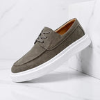 Ilio | Sneakers Pelle Kaki Premium