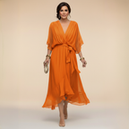 Robe Alizée À Encolure En V