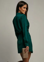 Robe Velvet En Satin