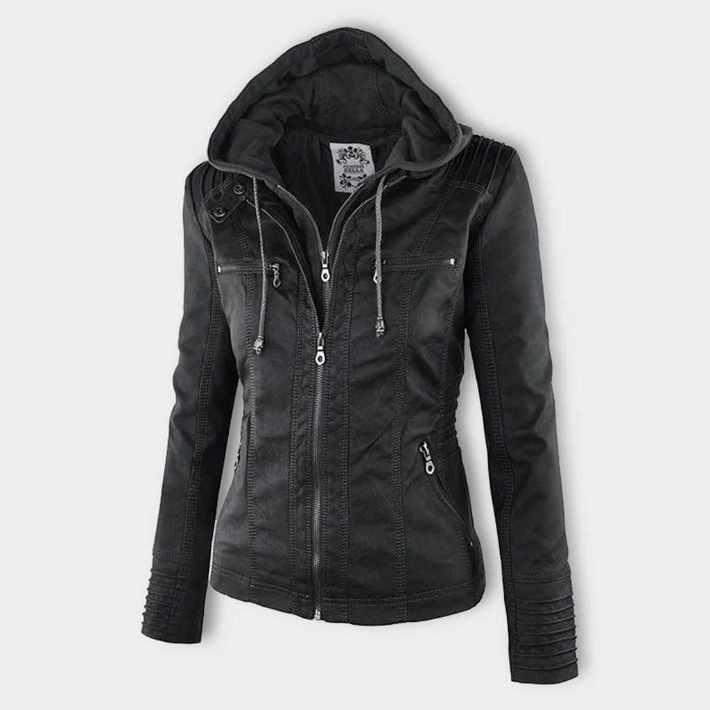 Gisèle – Veste en cuir élégante et robuste