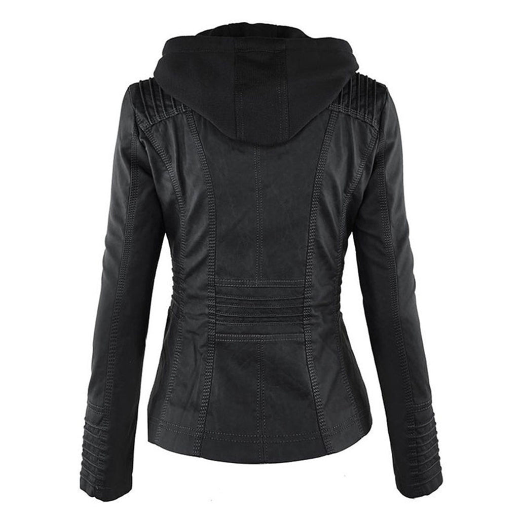 Gisèle – Veste en cuir élégante et robuste