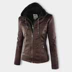 Gisèle – Veste en cuir élégante et robuste