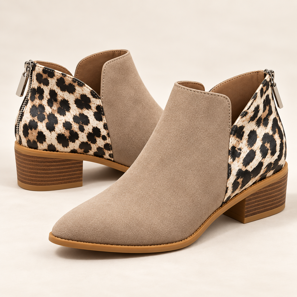 Bottines Léonnie En Daim