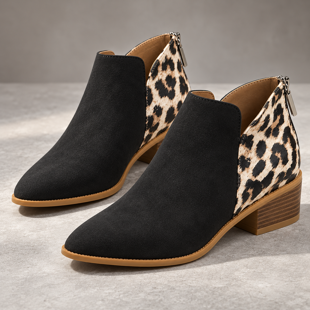 Bottines Léonnie En Daim