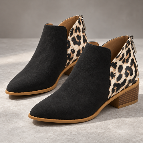 Bottines Léonnie En Daim