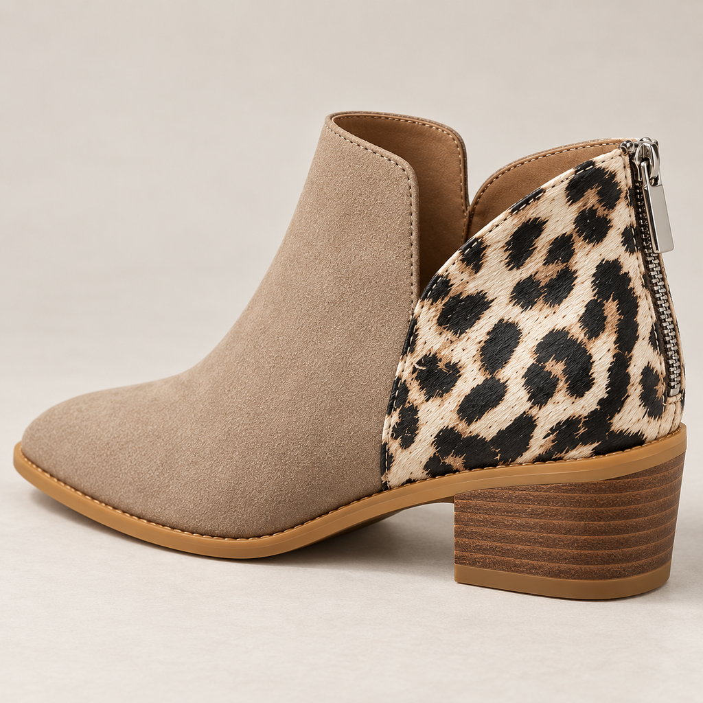 Bottines Léonnie En Daim