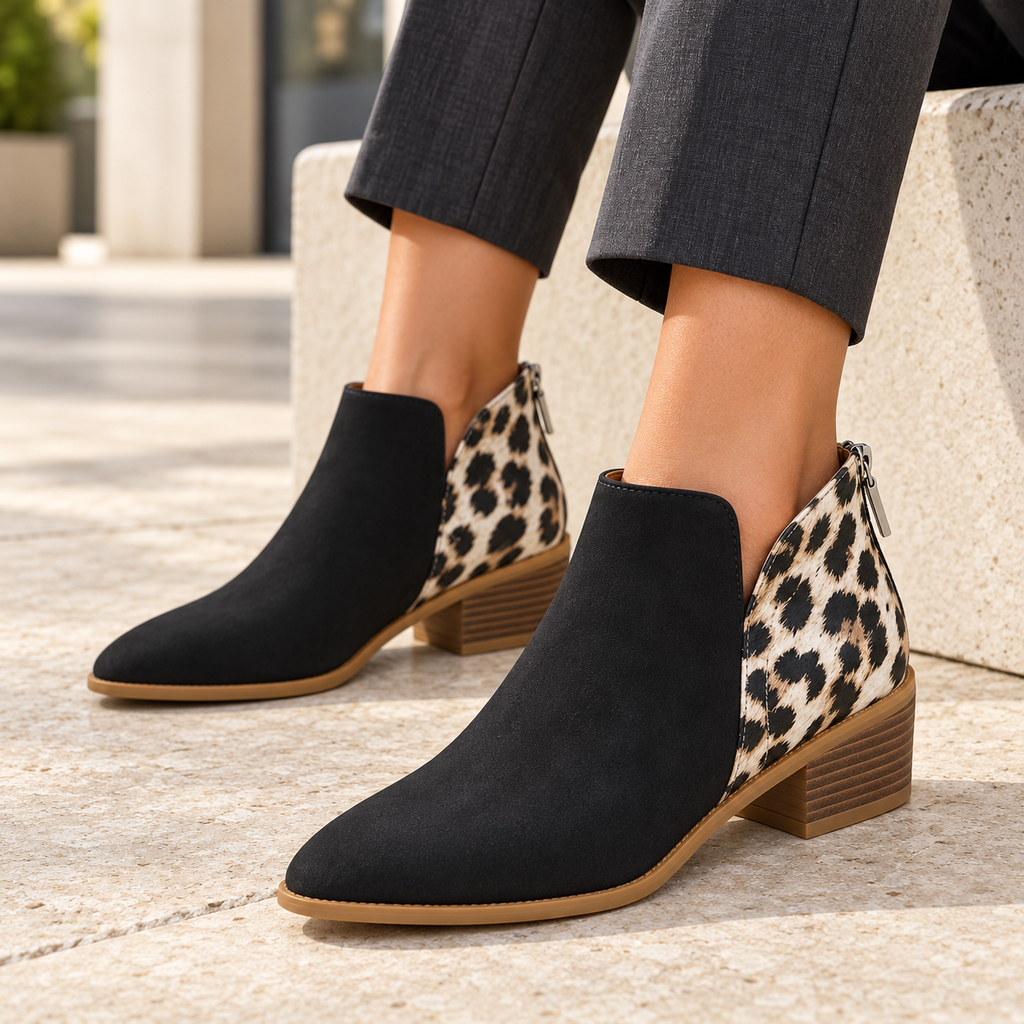 Bottines Léonnie En Daim