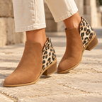 Bottines Léonnie En Daim