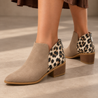 Bottines Léonnie En Daim