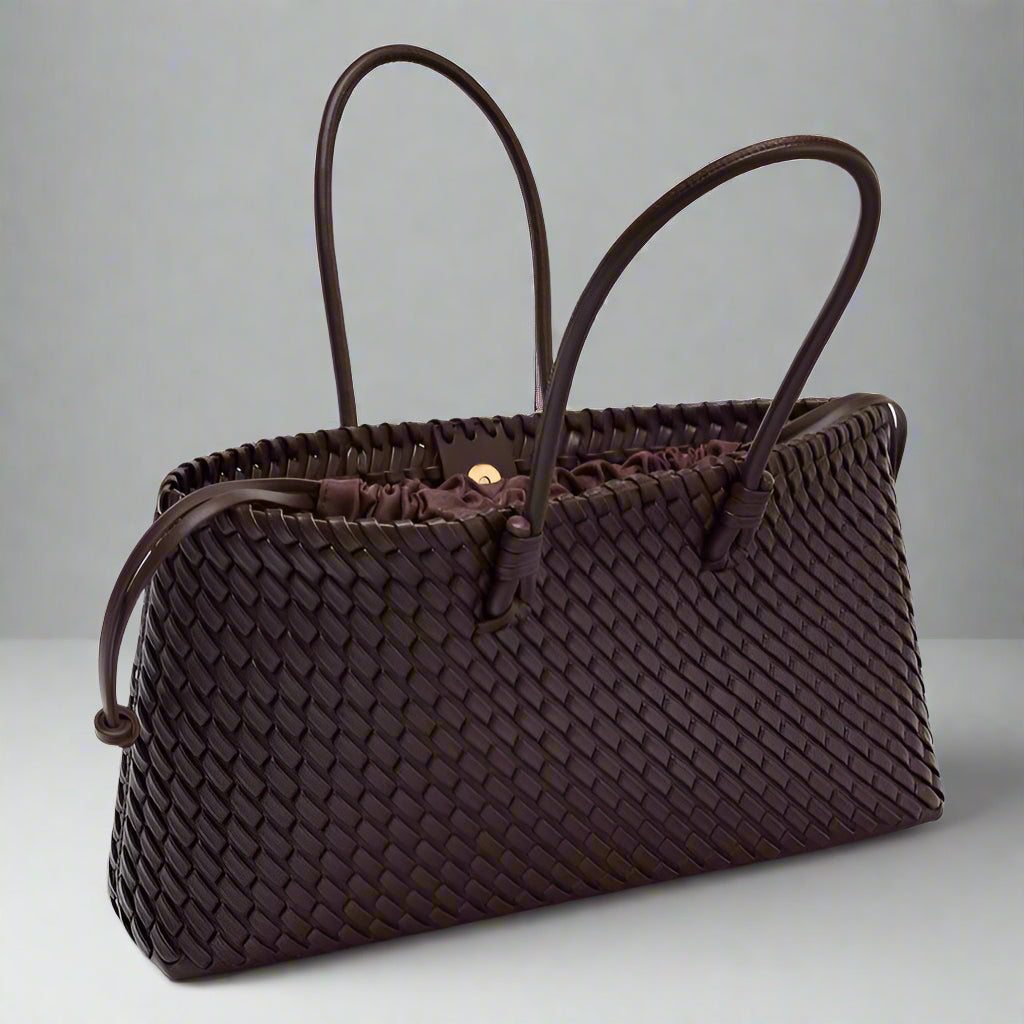Sac À Main Danni En Cuir Tressé