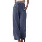 Pantalon Adele Décontractée En coton & Lin