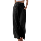 Pantalon Adele Décontractée En coton & Lin