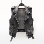 Gilet Batea En Jean Sans Manches