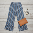 Pantalon Tissé "Azura 70s" Ultra Confortable