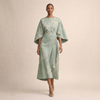 Robe Fenty Cintrée à Motifs Floraux