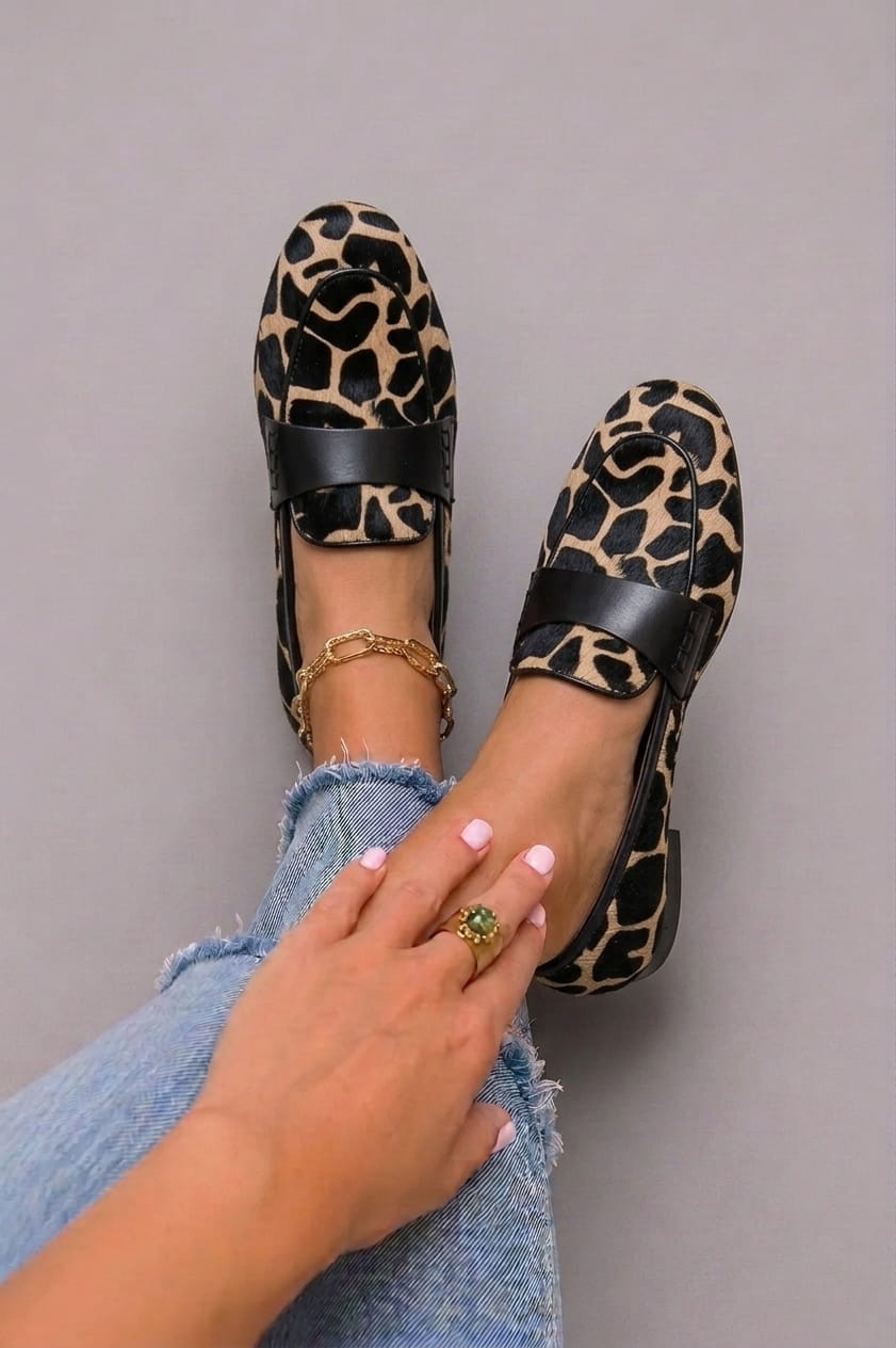 Aura™ – Mocassini Stampa Animalier