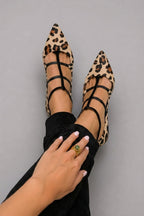 Selene™ – Scarpe con tacco e cinturino leopardato