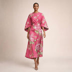 Robe Fenty Cintrée à Motifs Floraux
