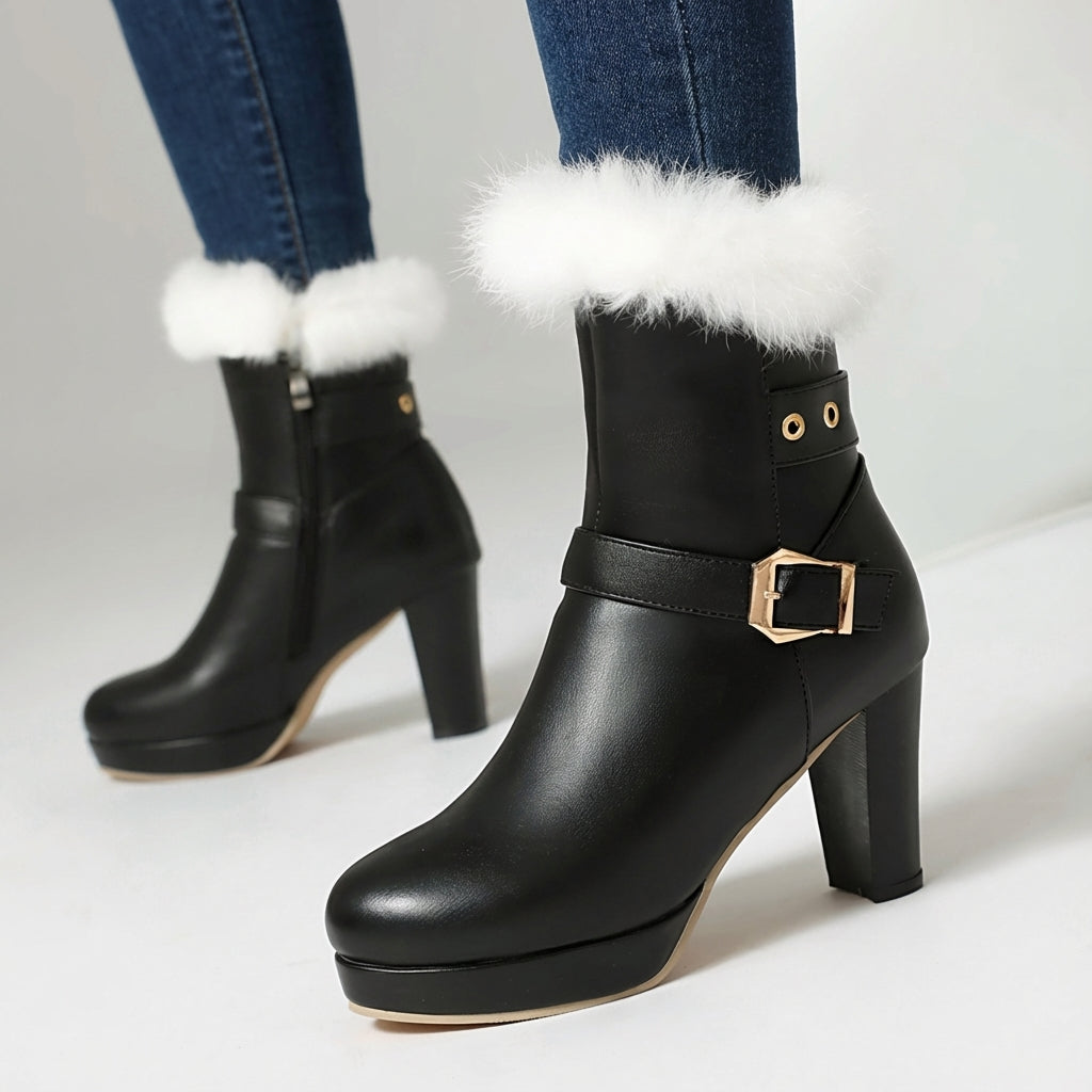 Bottines Annita En Cuir