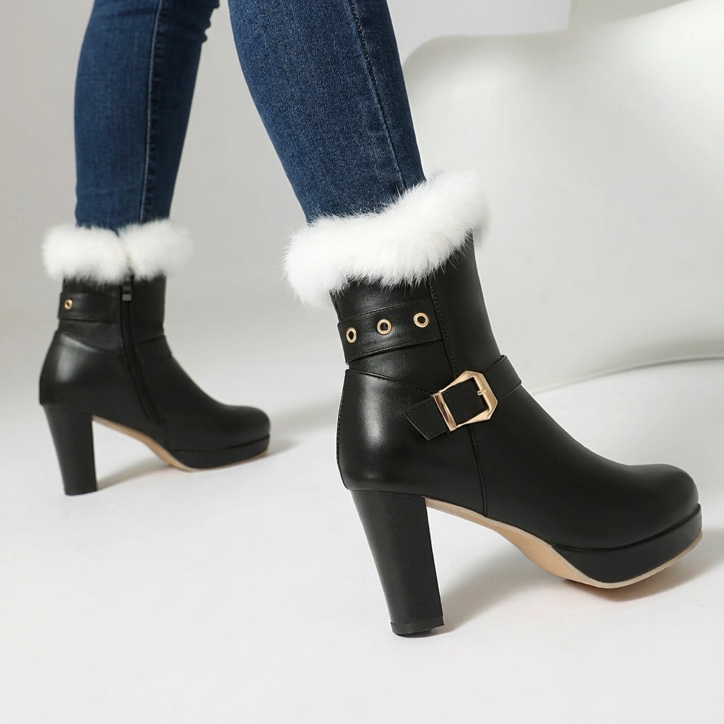 Bottines Annita En Cuir