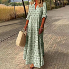 Robe Boho Légère En Col V