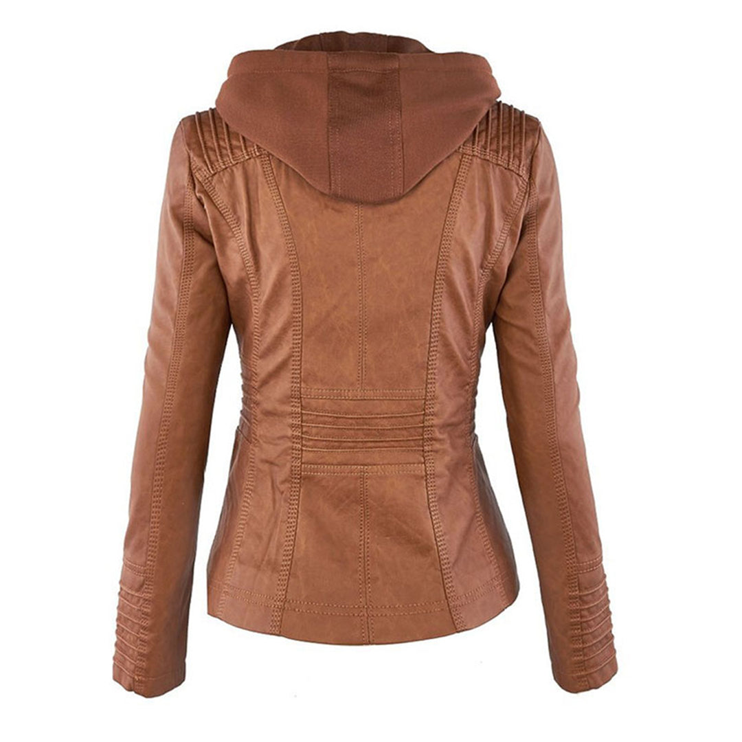 Gisèle – Veste en cuir élégante et robuste
