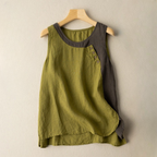 Top En Coton Sans Manches