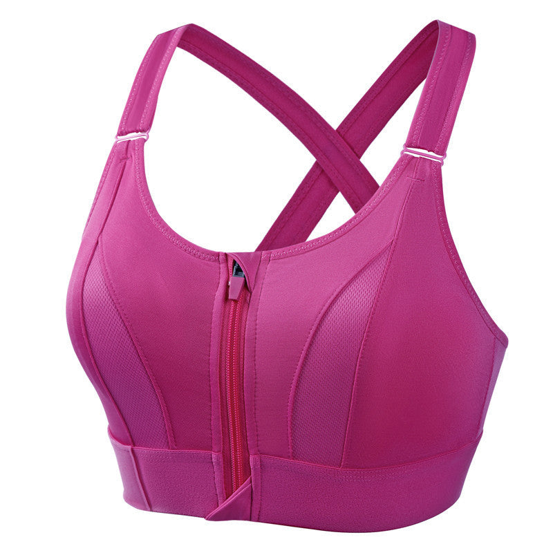 Soutien-gorge Fit Zippé Anti-transpiration