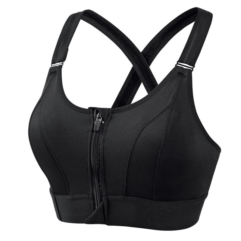 Soutien-gorge Fit Zippé Anti-transpiration
